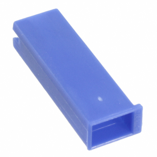 CONN RCPT HSG 0.187 1POS BLUE