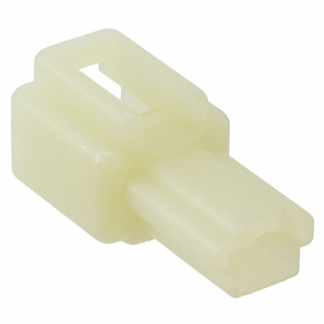 CONN MALE TAB HSG 0.25 1POS NAT