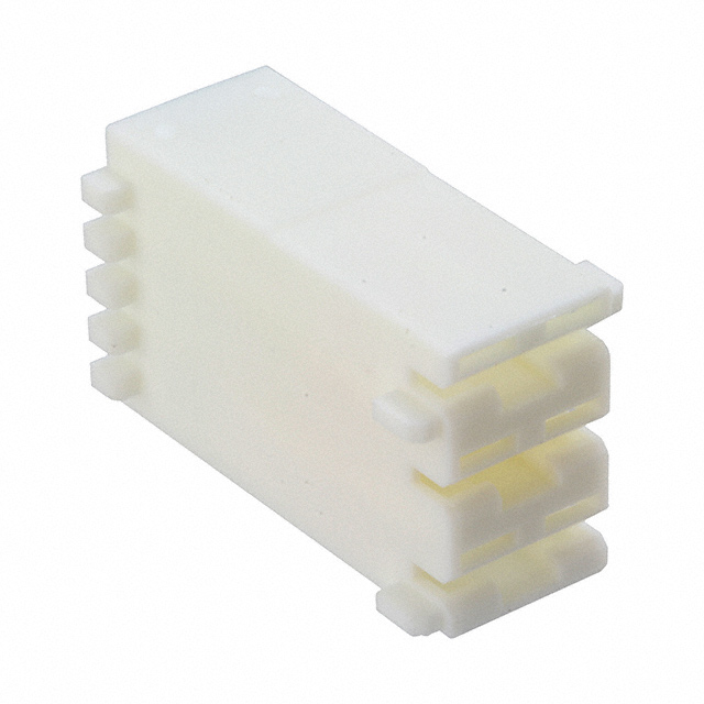 CONN RCPT HSG 0.25 3POS NATURAL