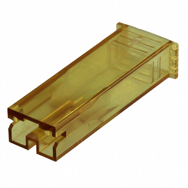 CONN RCPT HSG 0.187 1POS NATURAL