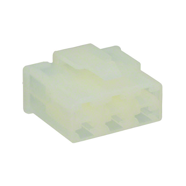 CONN MALE TAB HSG 0.25 6POS NAT