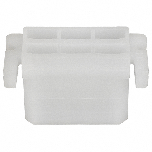 CONN RCPT HSG 0.25 6POS NATURAL