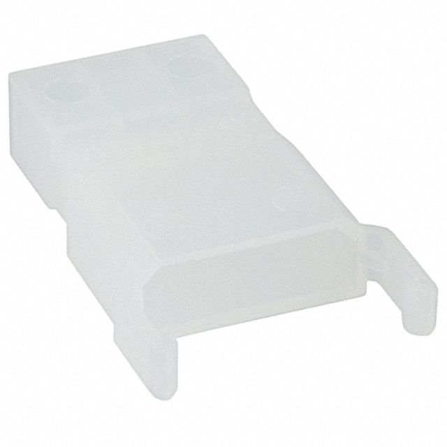 CONN RCPT HSG 0.11 3POS NATURAL