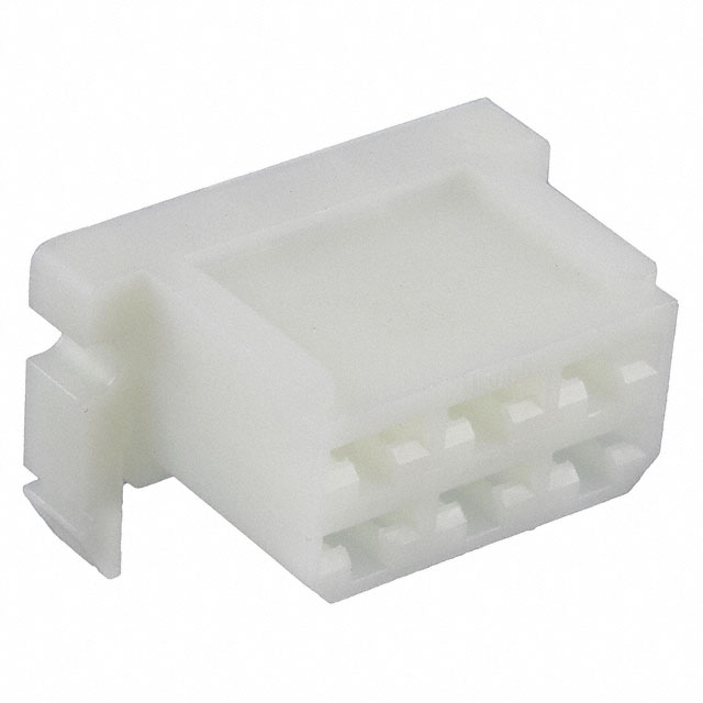 CONN RCPT HSG 0.25 6POS NATURAL