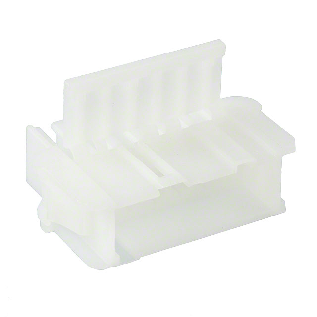 CONN MALE TAB HSG 0.25 6POS NAT