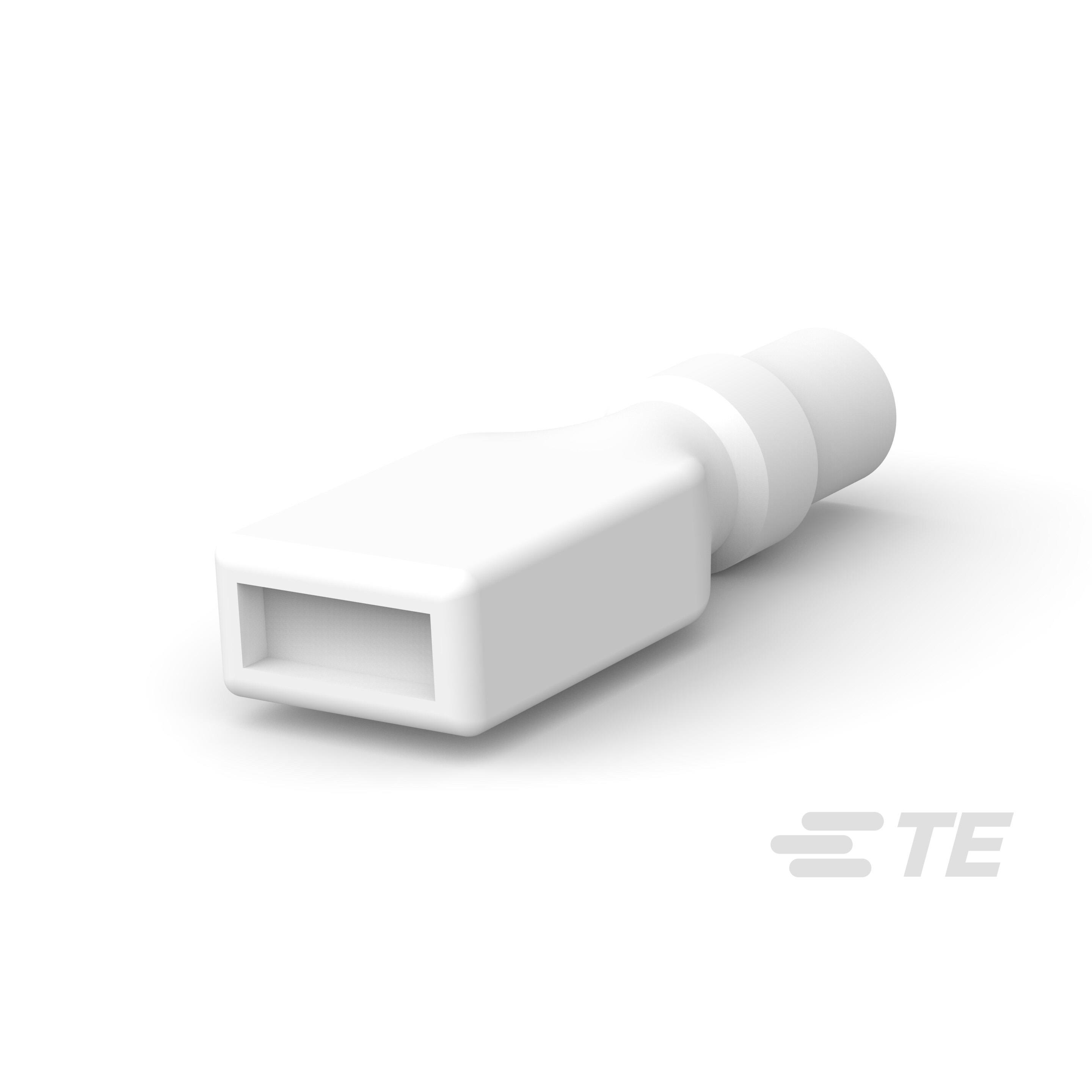 CONN RCPT SLEEVE 0.187 1POS CLR