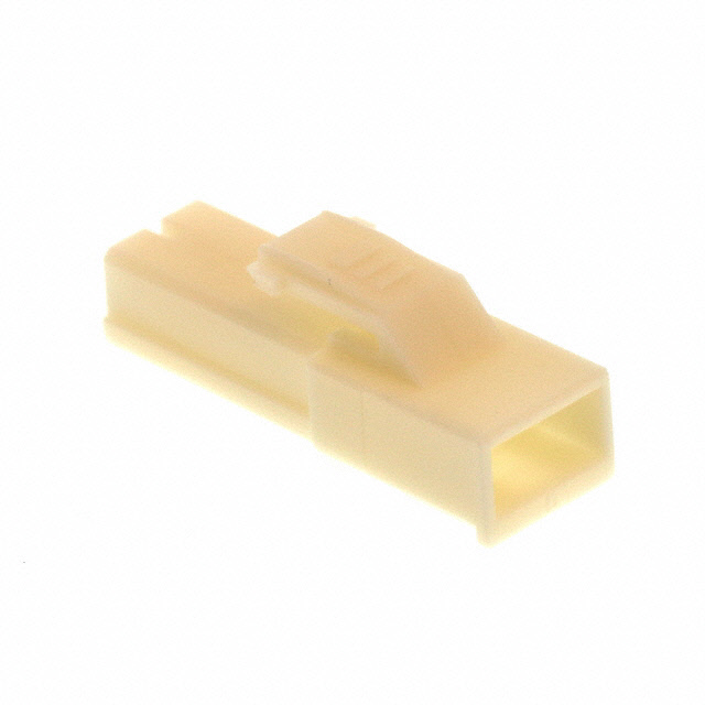 CONN RCPT HSG 0.187 1POS NATURAL