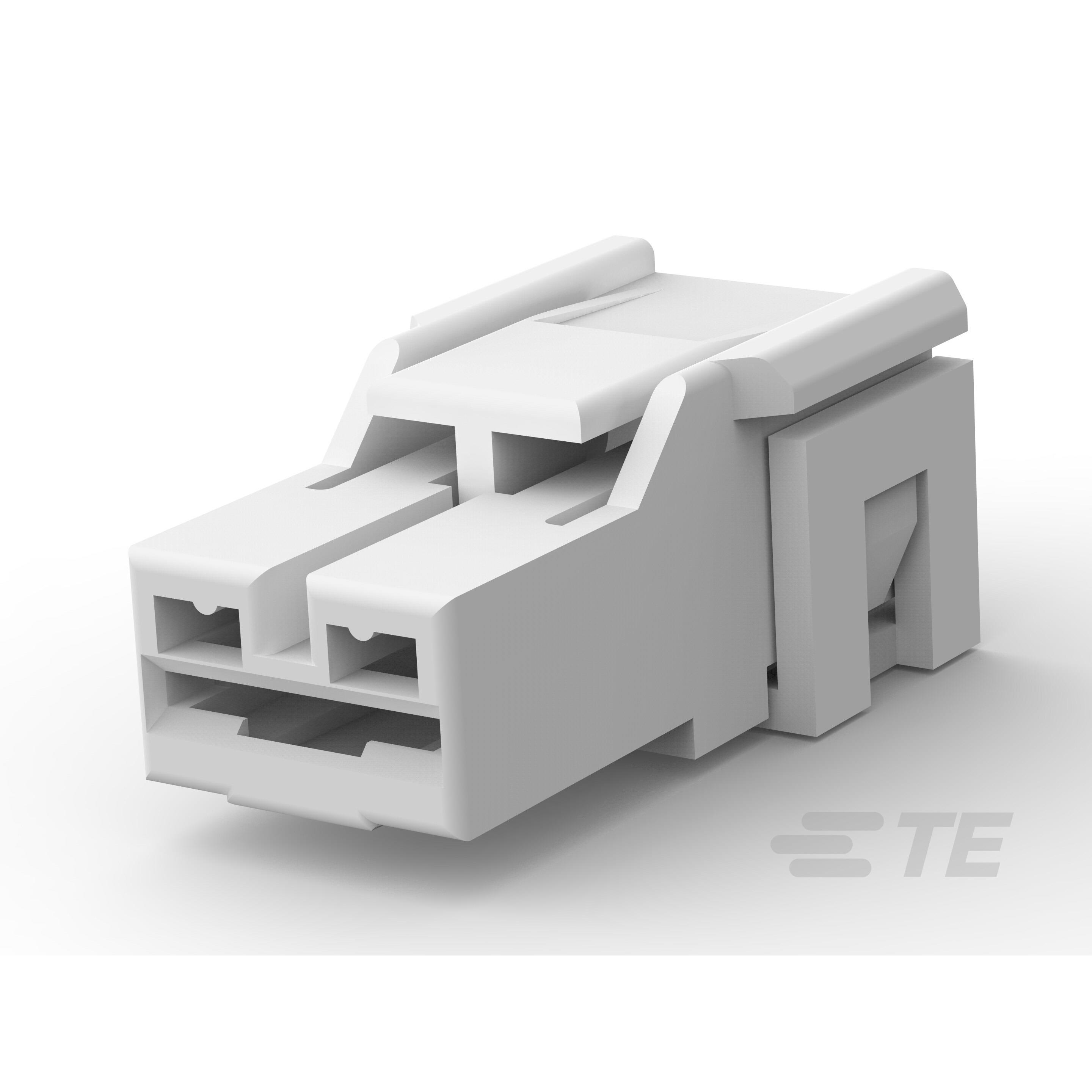 CONN RCPT HSG 0.25 1POS NATURAL