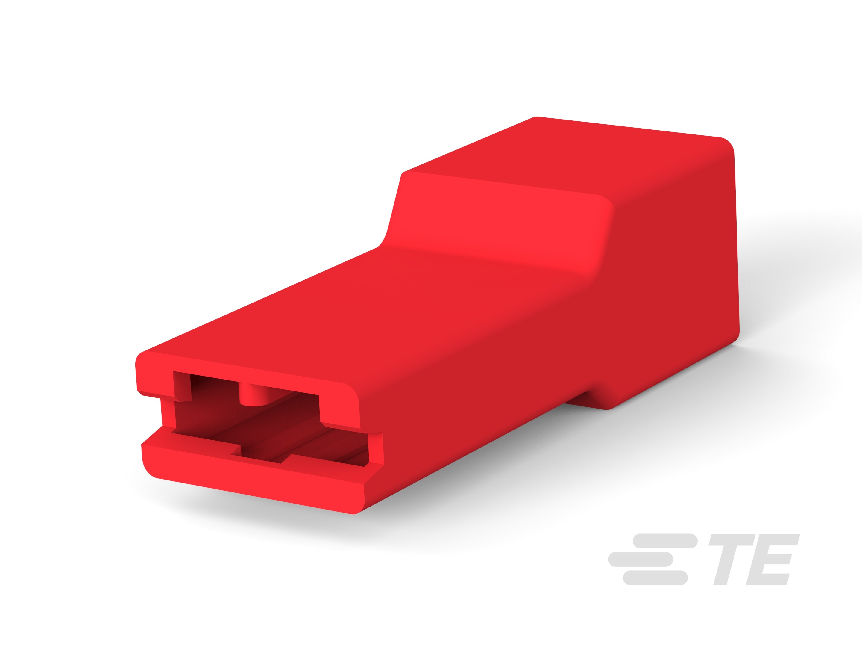 CONN MALE TAB HSG 0.25 1POS RED