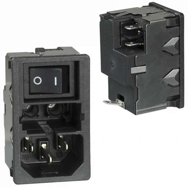 PWR ENT MOD RCPT IEC320-C14 PNL