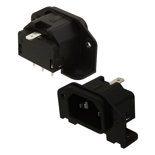 PWR ENT RCPT IEC320-C14 PNL SLDR