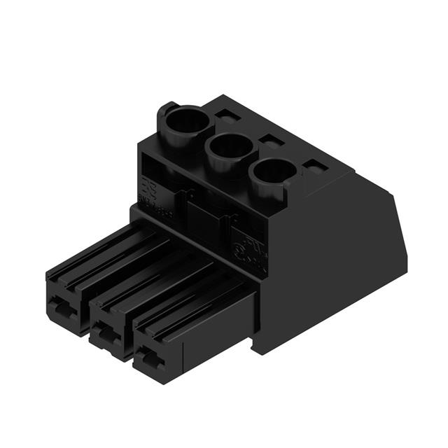 TERM BLOCK PLUG 3POS 7.62MM