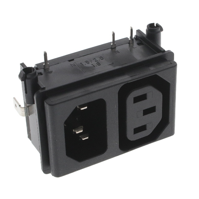 PWR ENT IN/OUT IEC320-2-2F PNL