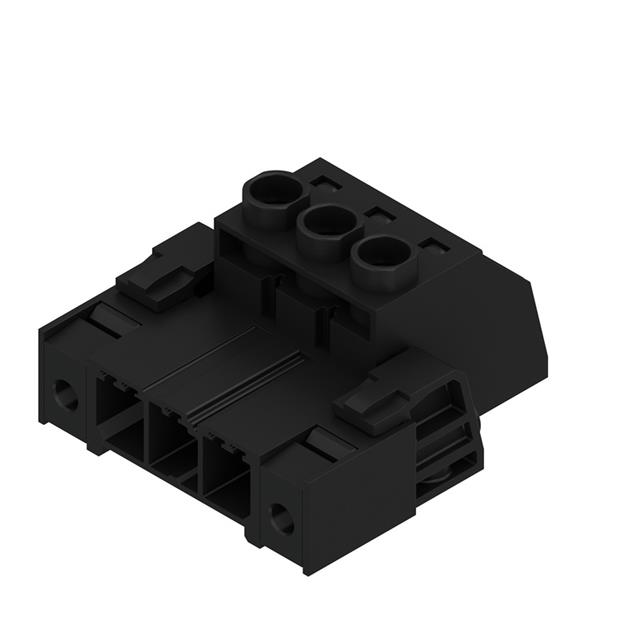 TERM BLOCK PLUG 3POS 7.62MM