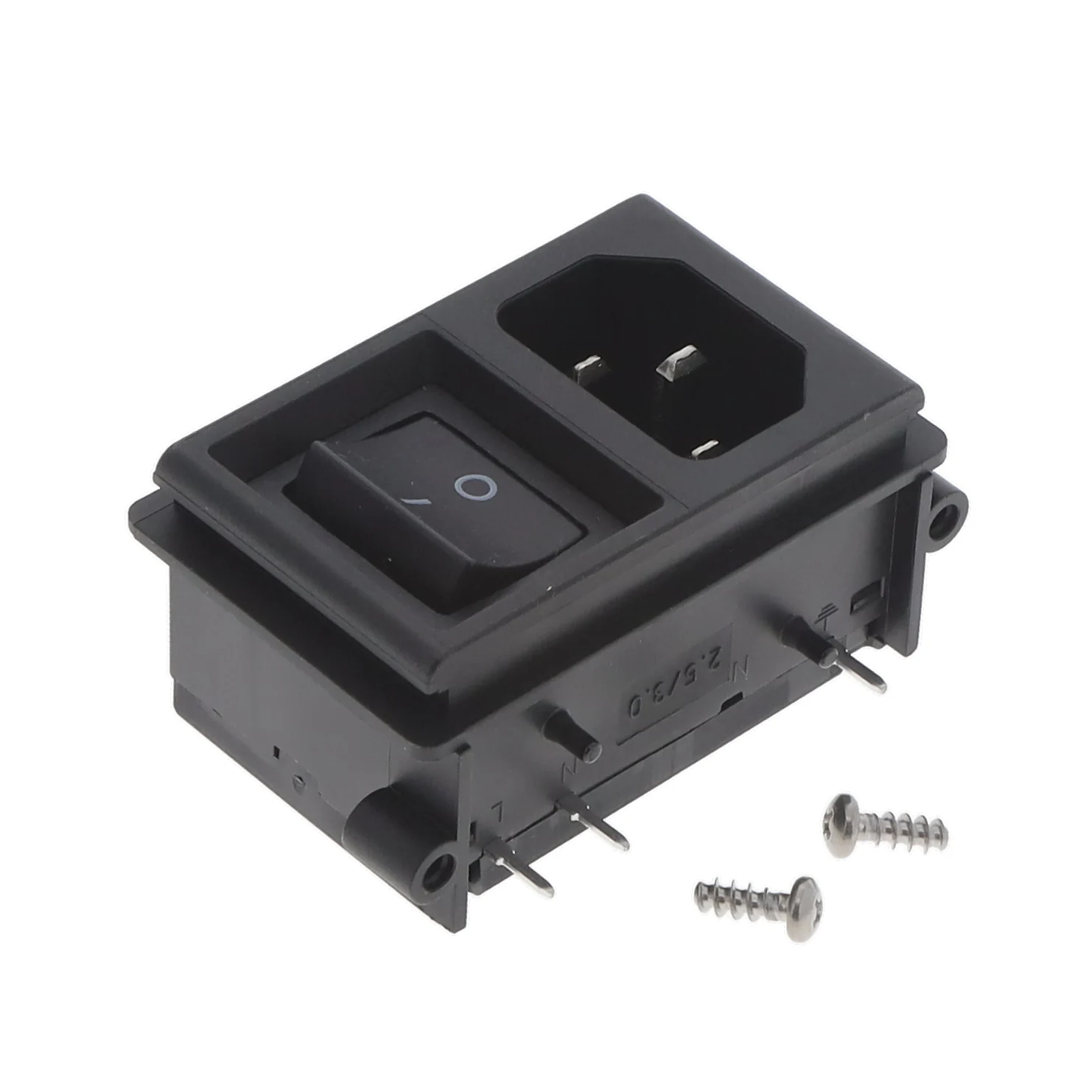 PWR ENT MOD RCPT IEC320-C14 PNL