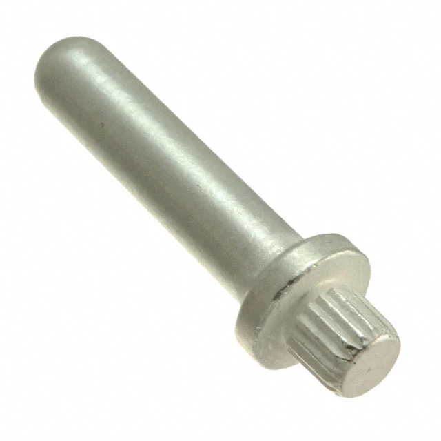 CONN TERM PIN PRESS-FIT KNURLED