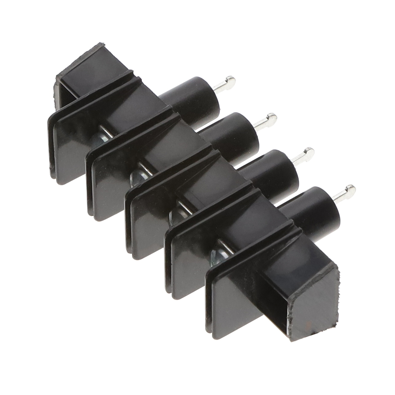 CONN BARRIER STRIP 4CIRC 0.437"