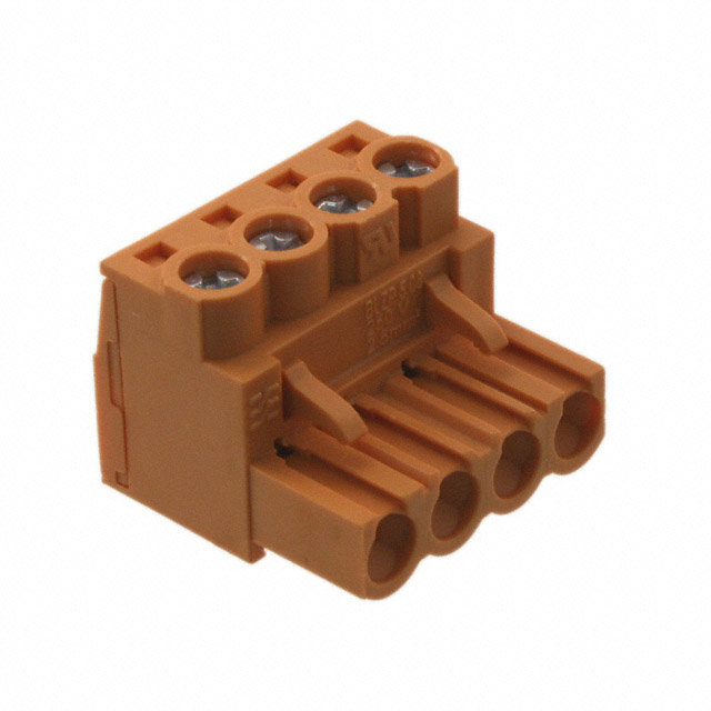 TERM BLOCK PLUG 4POS 5.08MM