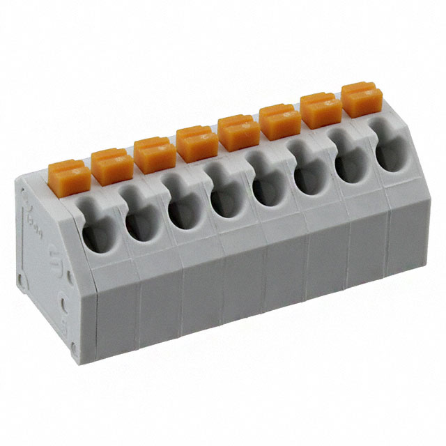 TERM BLOCK 8POS 45DEG 3.81MM PCB