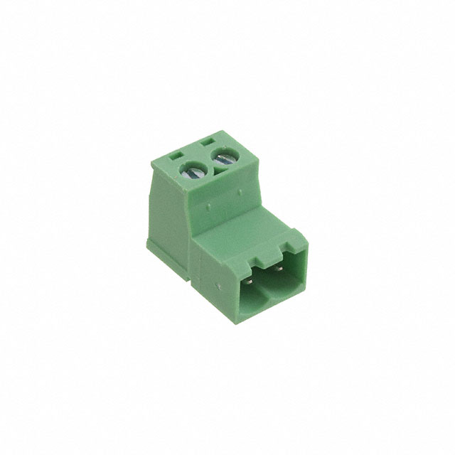 TERM BLOCK PLUG 2POS 5.08MM