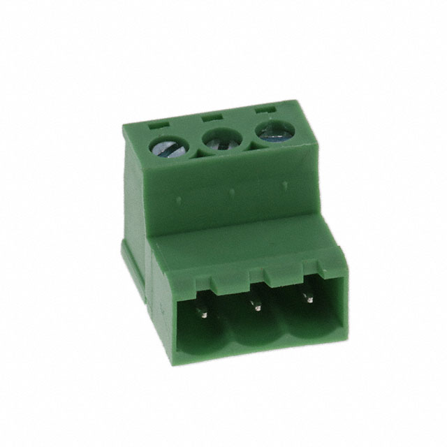 TERM BLOCK PLUG 3POS 5.08MM