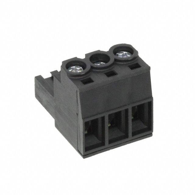 TERM BLOCK PLUG 3POS 5MM