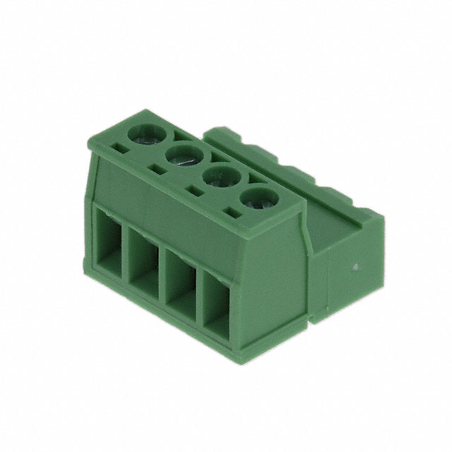TERM BLOCK PLUG 4POS 5.08MM