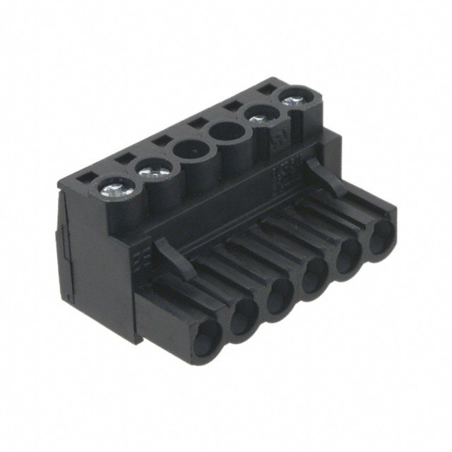 TERM BLOCK PLUG 6POS 5.08MM