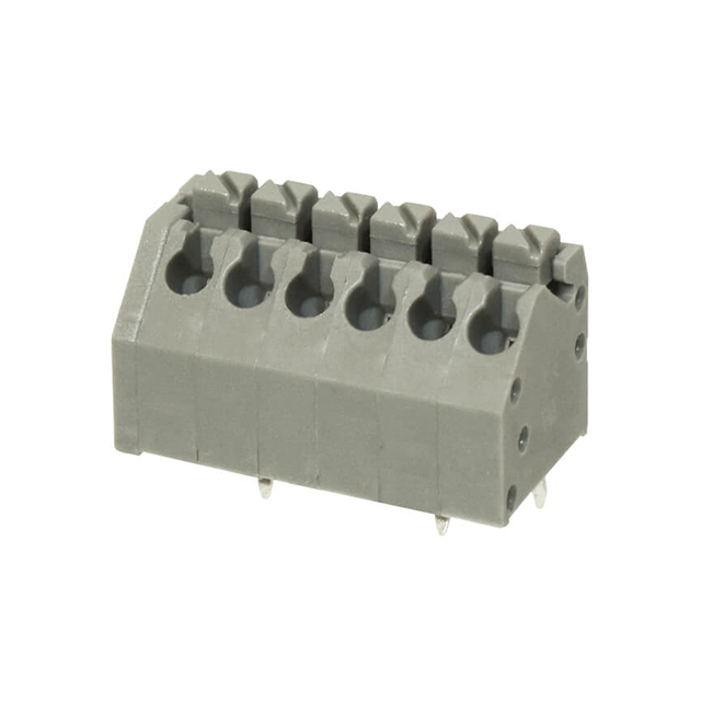 TERMINAL BLOCK, SCREWLESS, 3.50,