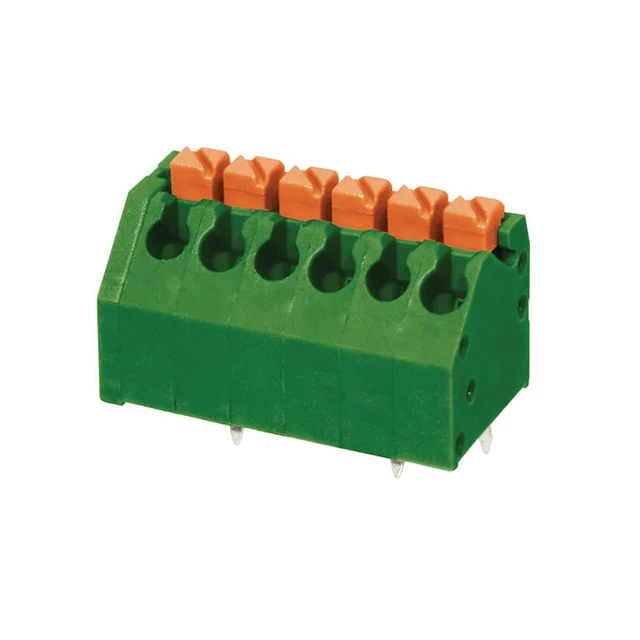 TERMINAL BLOCK, SCREWLESS, 3.50,