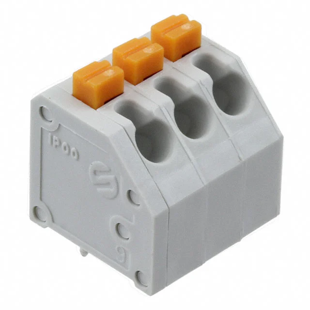 TERM BLOCK 3POS 45DEG 3.81MM PCB