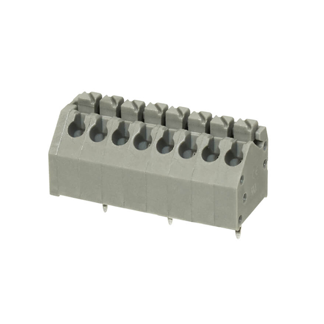 TERMINAL BLOCK, SCREWLESS, 3.50,