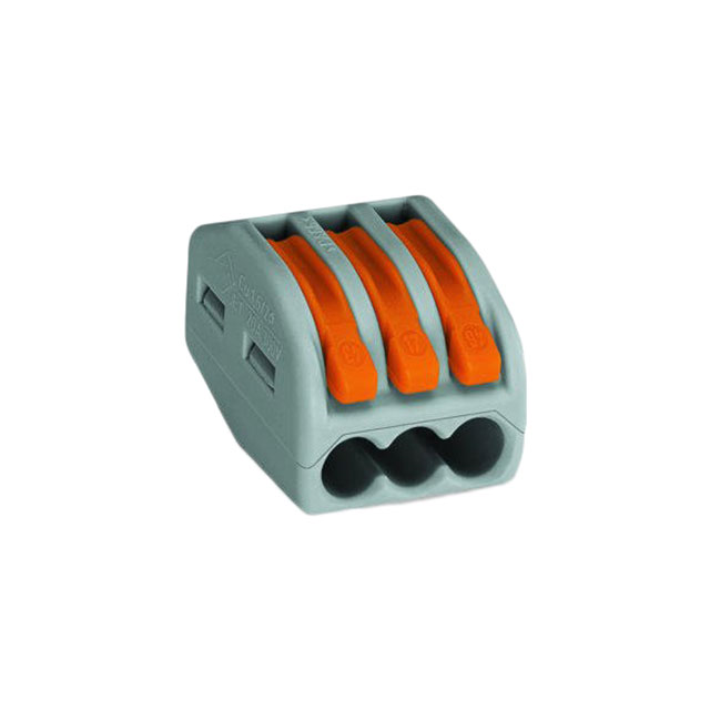 SPLICE LEVER 28-12 AWG 3POS 50PC SPLICE LEVER 28-12 AWG 3POS 50PC