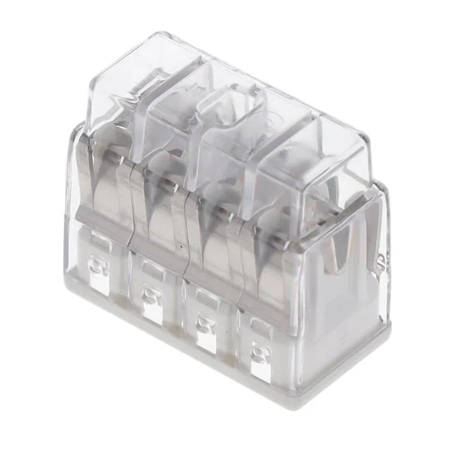 PUSHWIRE  SPLICING CONNECTOR; 8-