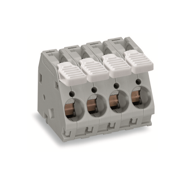 PCB TERMINAL BLOCK; LEVER; 16 MM