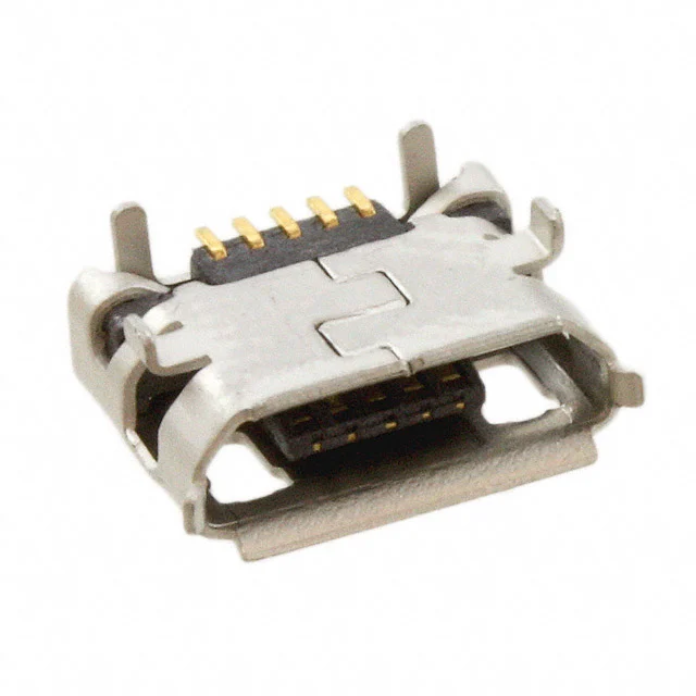 CONN RCPT USB2.0 MICRO B SMD R/A