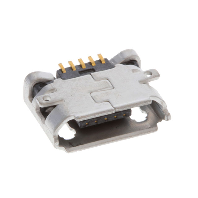 CONN RCPT USB2.0 MICRO B SMD R/A