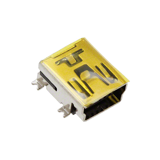 CONN RCPT USB2.0 MINI B SMD R/A