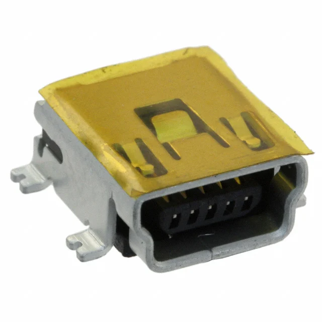 CONN RCPT MINI USB B 5POS SMD RA