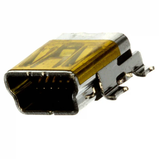 CONN RCPT USB2.0 MINI B SMD R/A