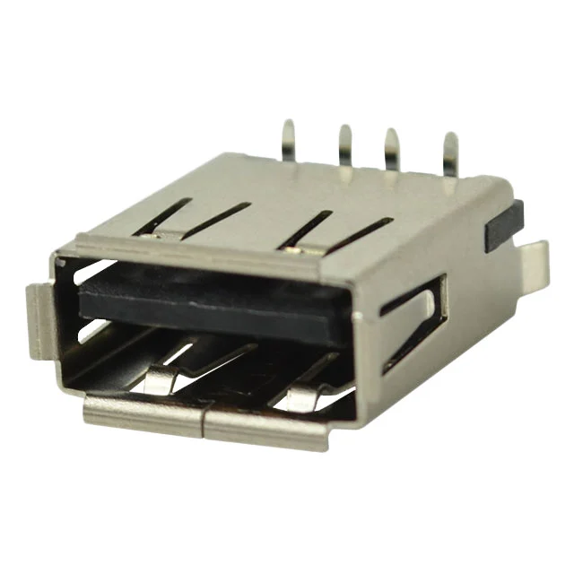 CONN RCPT USB2.0 TYPEA 4POS SMD