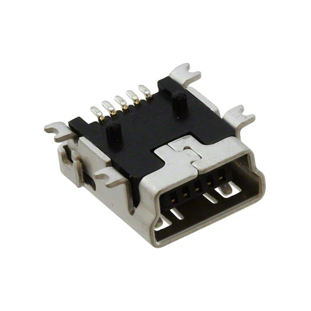 CONN RCPT USB2.0 MINI B SMD R/A
