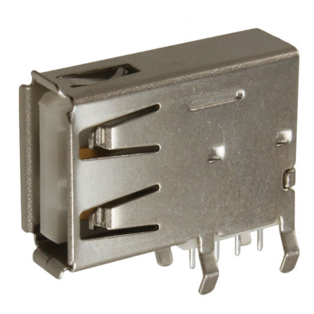 CONN RCPT USB2.0 TYPEA 4POS R/A