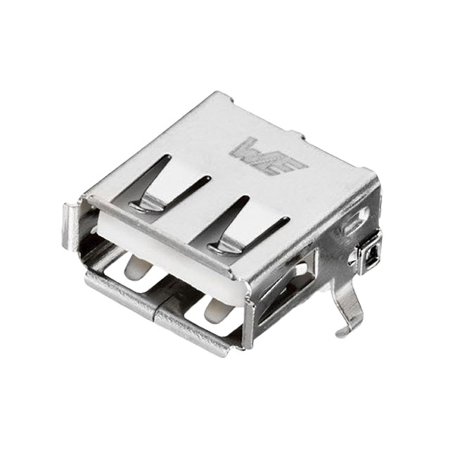 CONN RCPT USB2.0 TYPEA 4POS R/A