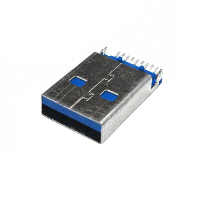 CONN PLUG USB3.0 TYPEA 9P SMD RA