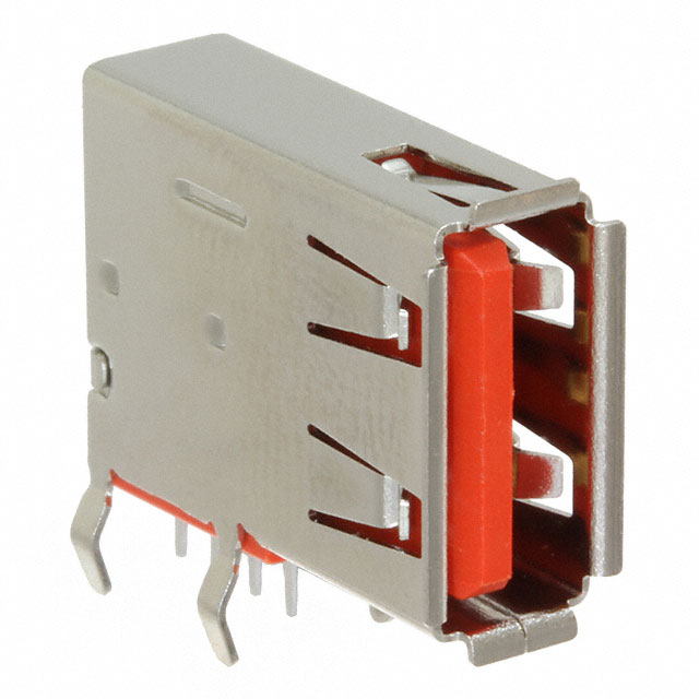 CONN RCPT USB2.0 TYPEA 4POS VERT