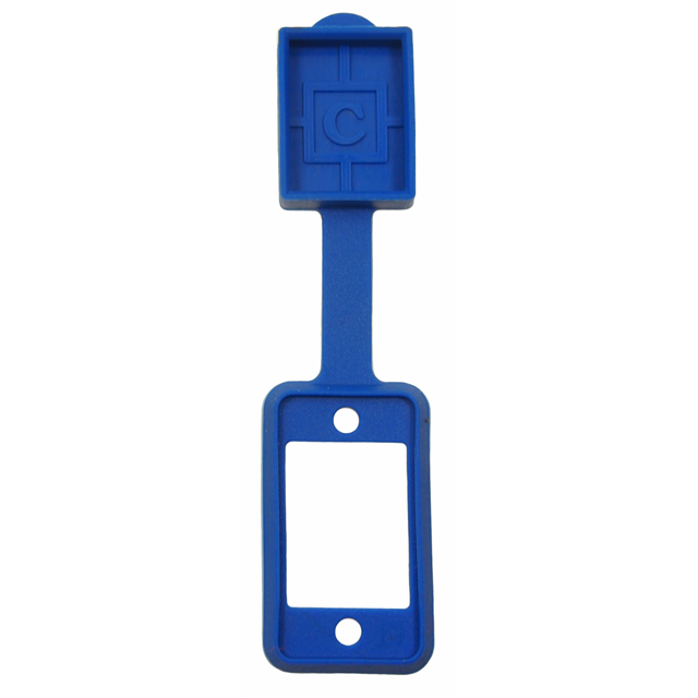 SLIM GASKET DUST CAP KIT BLUE