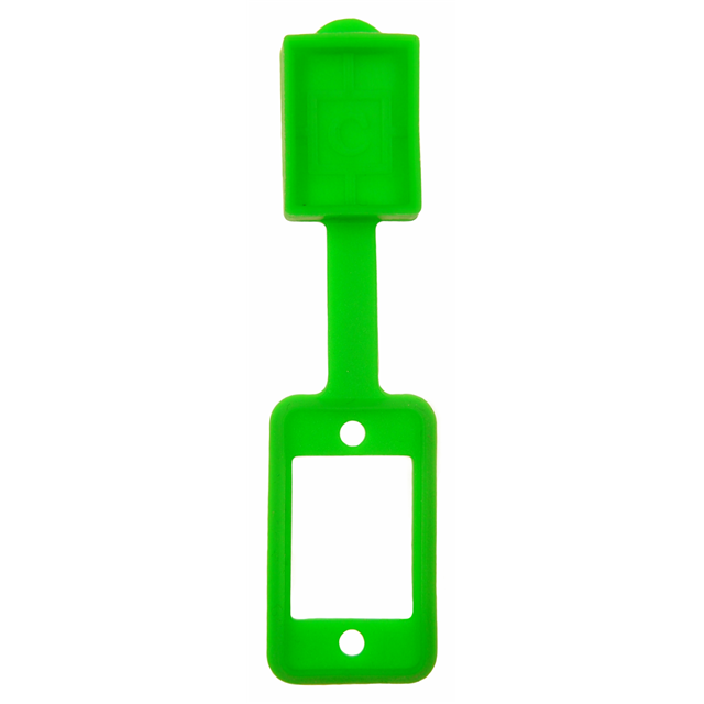 SLIM GASKET DUST CAP KIT GREEN