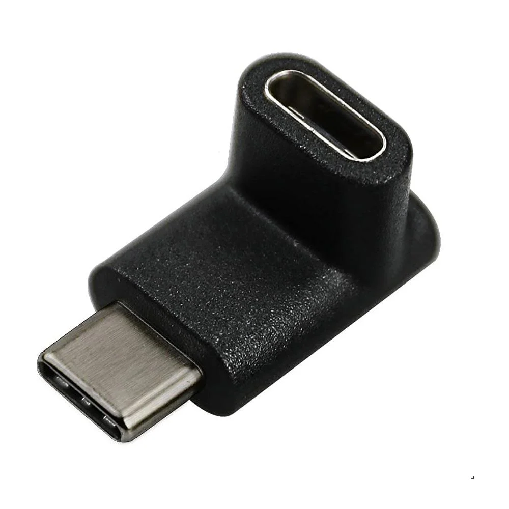 USB-C Right ANGLE Adapter M/F