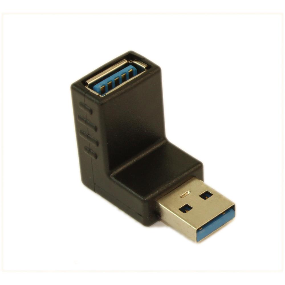 USB UP-Face A/A Angled Adapter